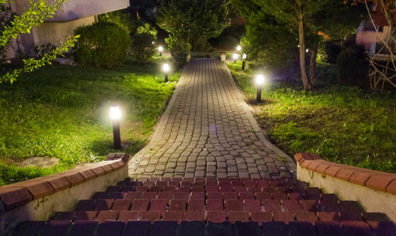 Elegant Cobblestone Pathway